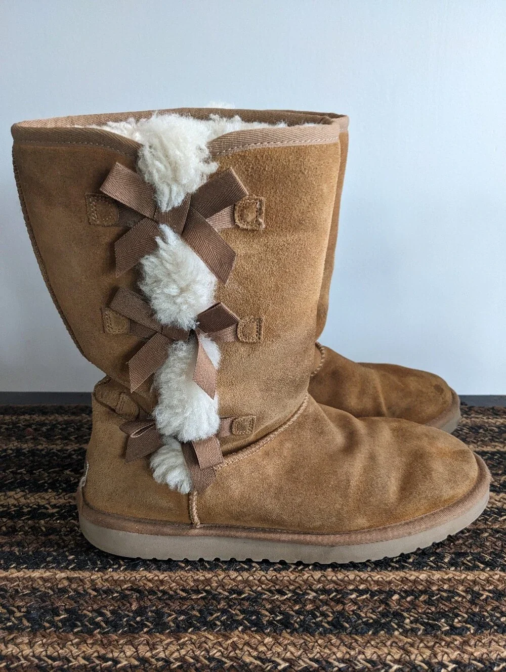 Koolaburra by UGG Victoria Tall Chestnut Boots Women's Size US 11